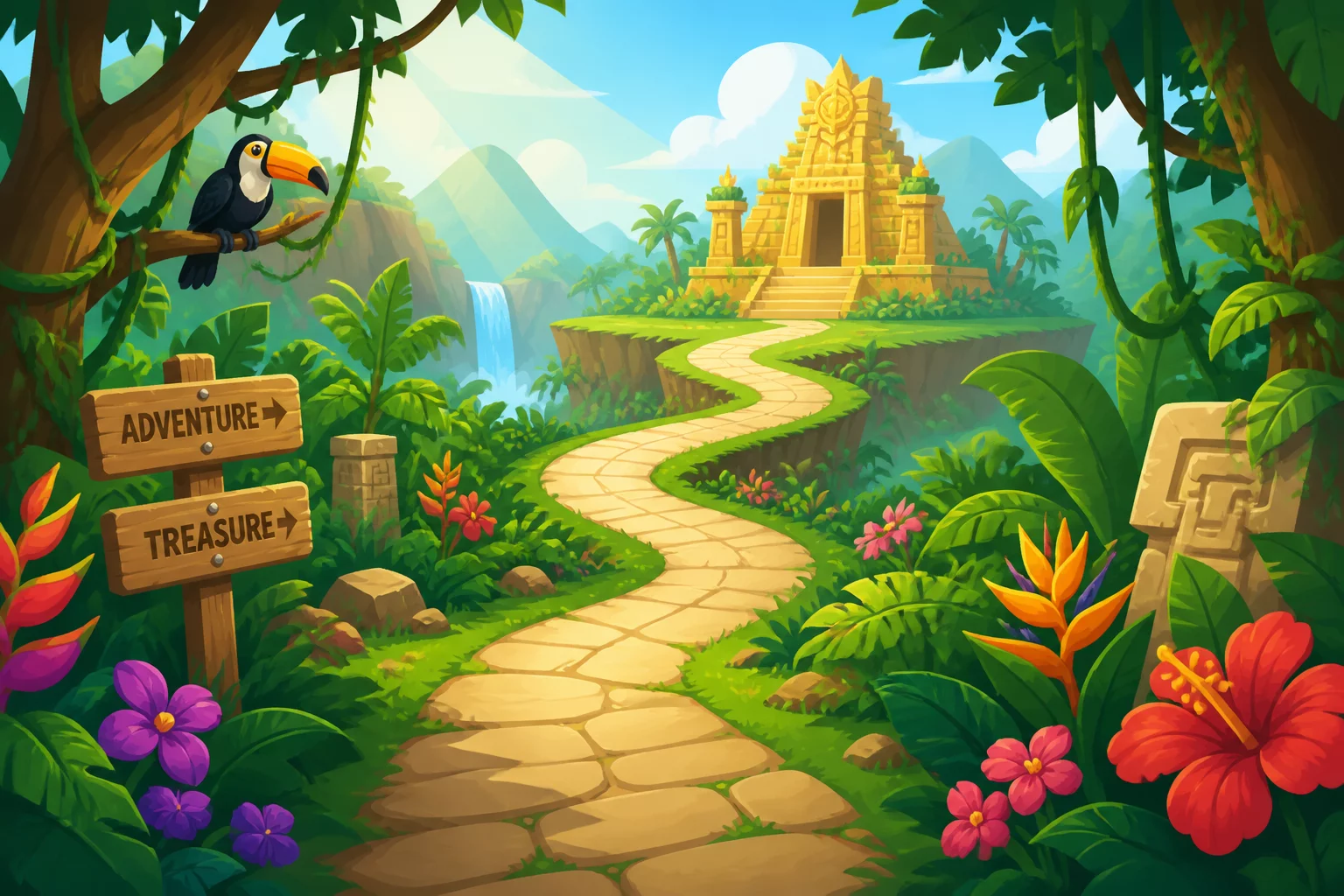Jungle Adventure Progression